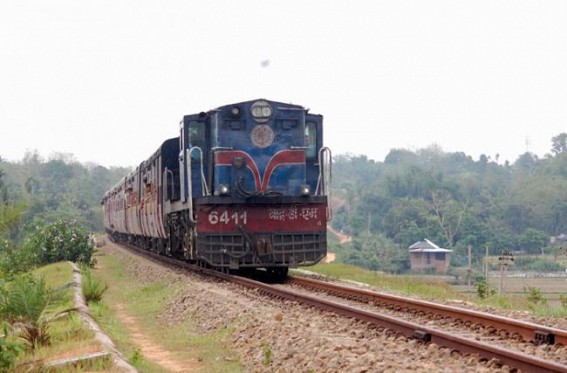 Train services suffer setback in landslide Train services suffer setback in landslide